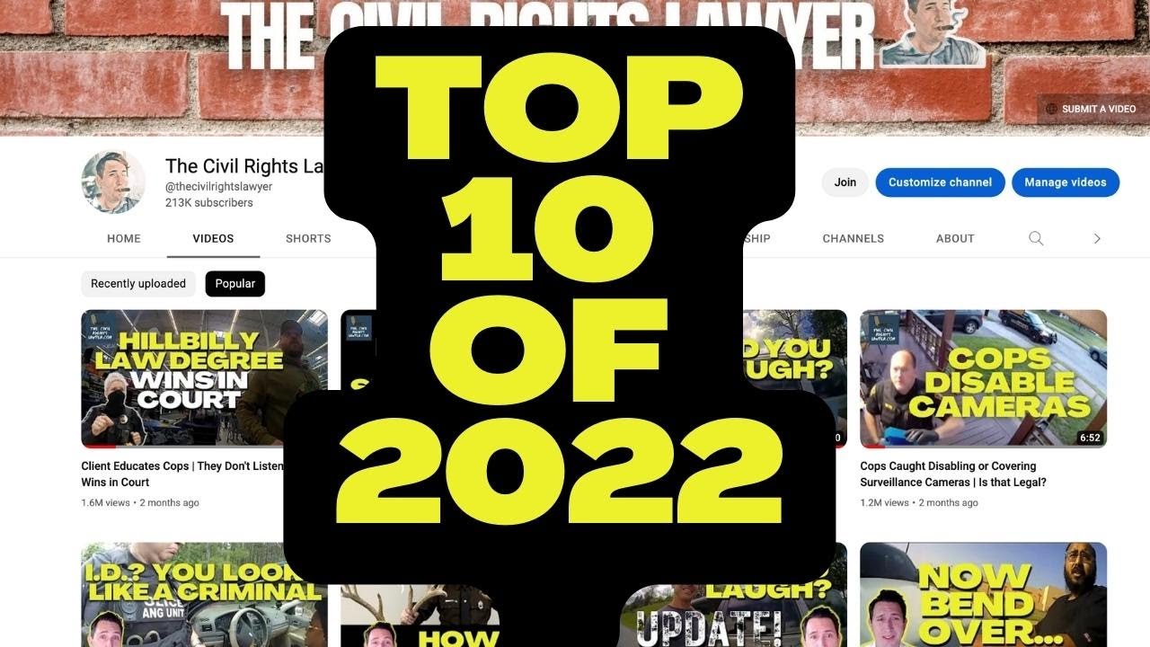 Civil Rights Lawyer&rsquo;s TOP 10 From 2022