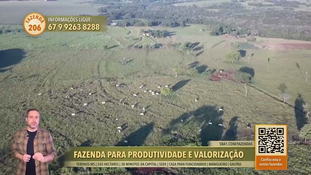 Terralmo 29: Fazenda à venda em Terenos/MS