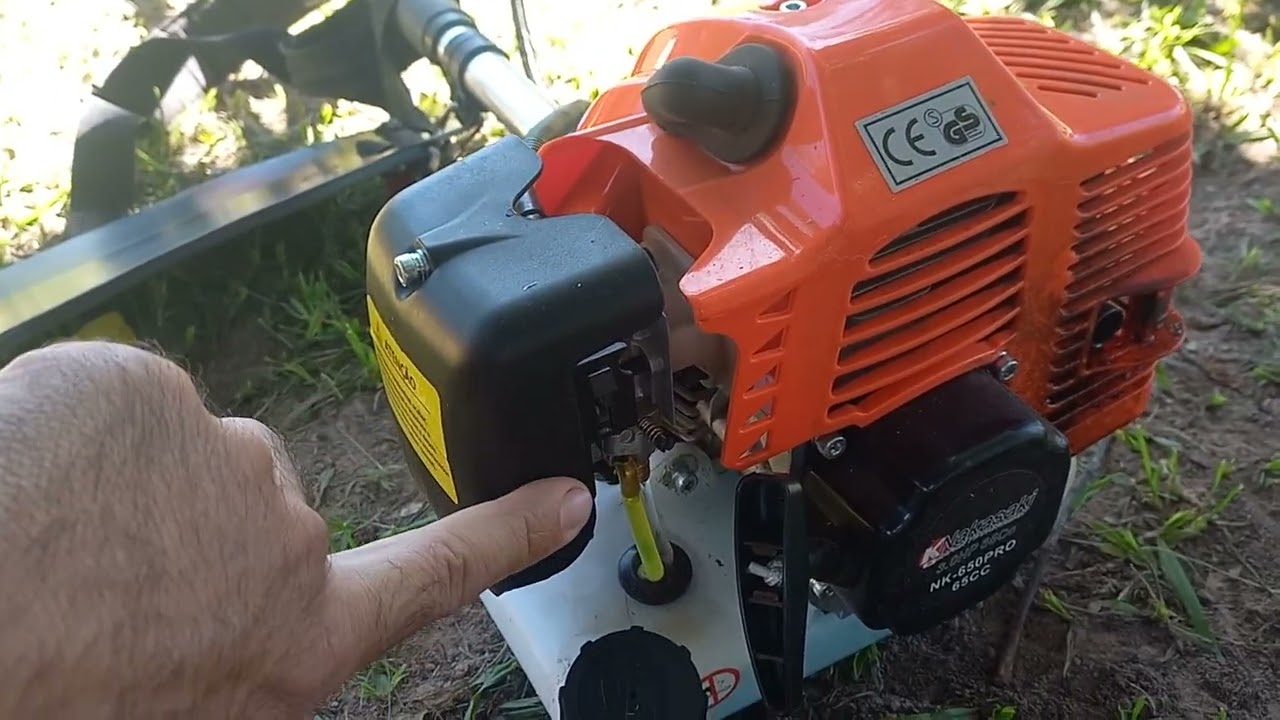 COMO LIGAR ROÇADEIRA GASOLINA  COM O MOTOR FRIO - DICA TOP TOP TOP