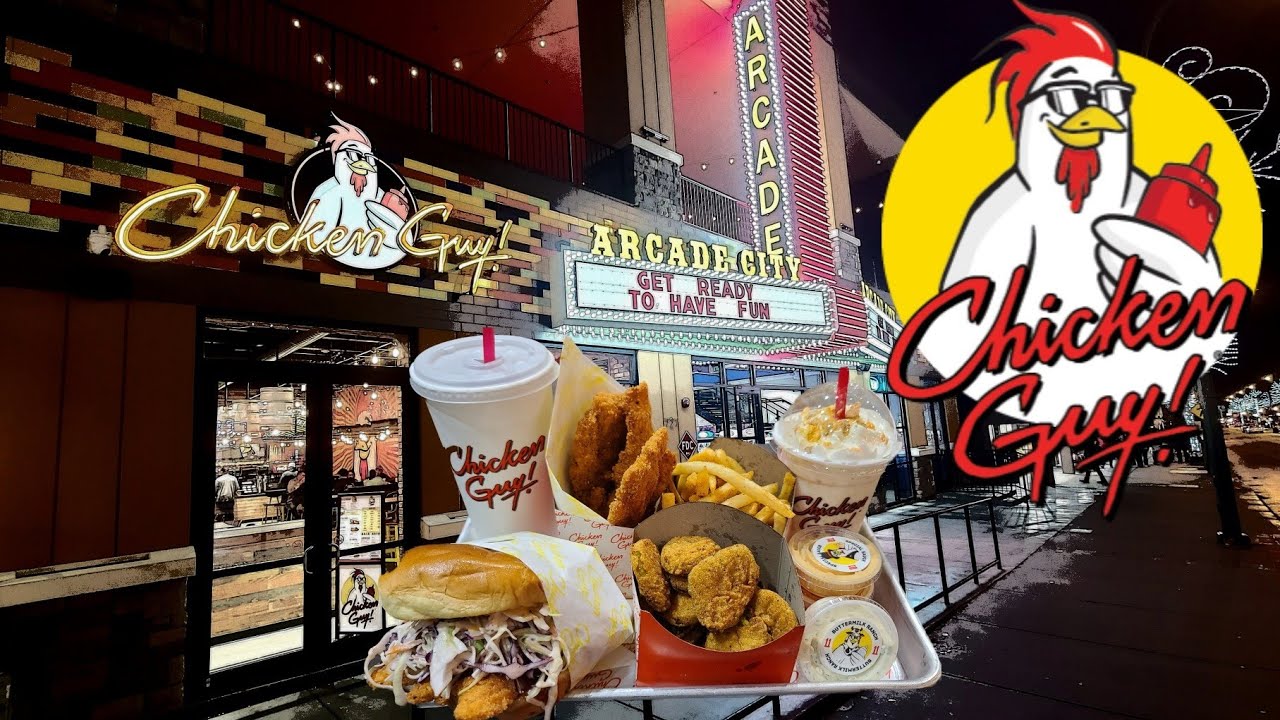 Chicken Guy (Guy Fieri) Restaurant Review, Gatlinburg Tennessee