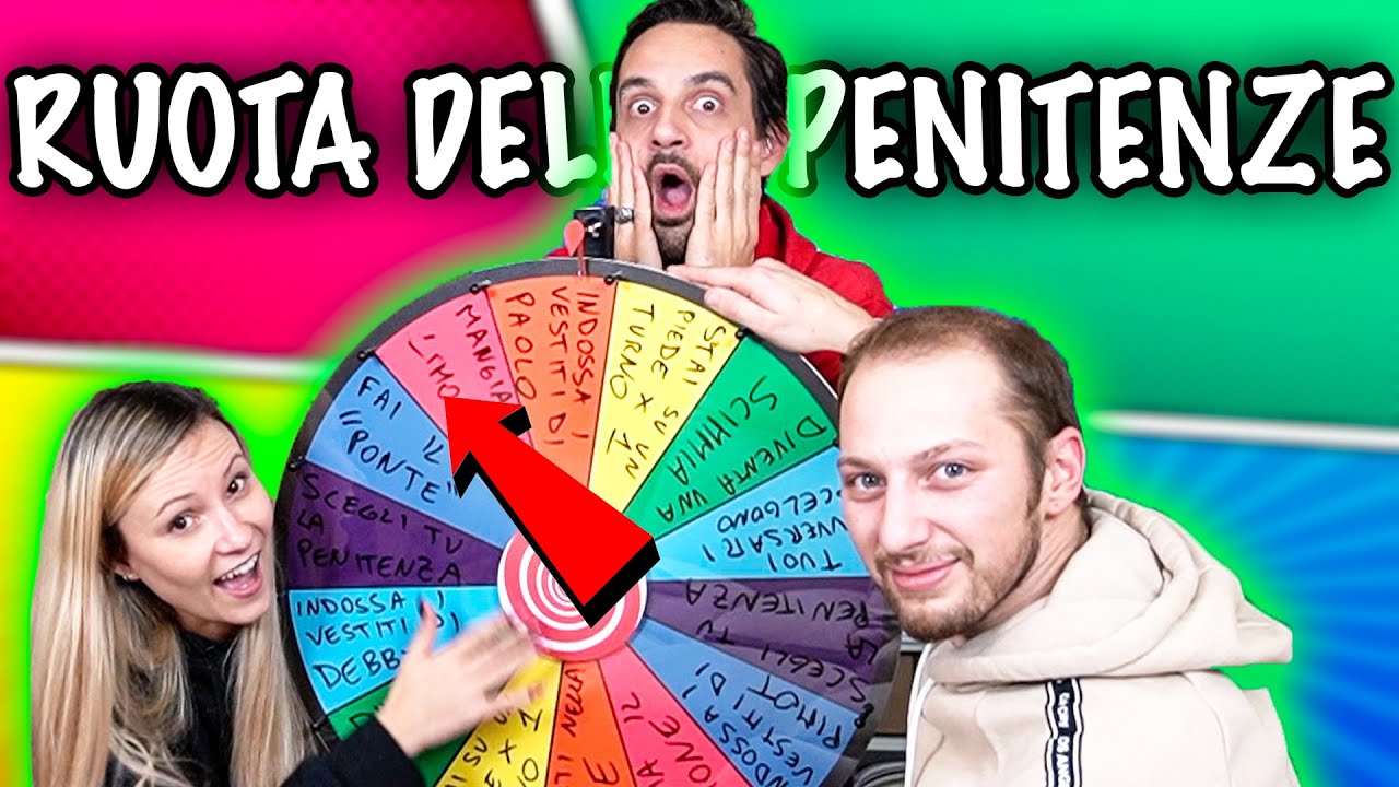 LA RUOTA DELLE PENITENZE CHALLENGE **IMBARAZZANTE**