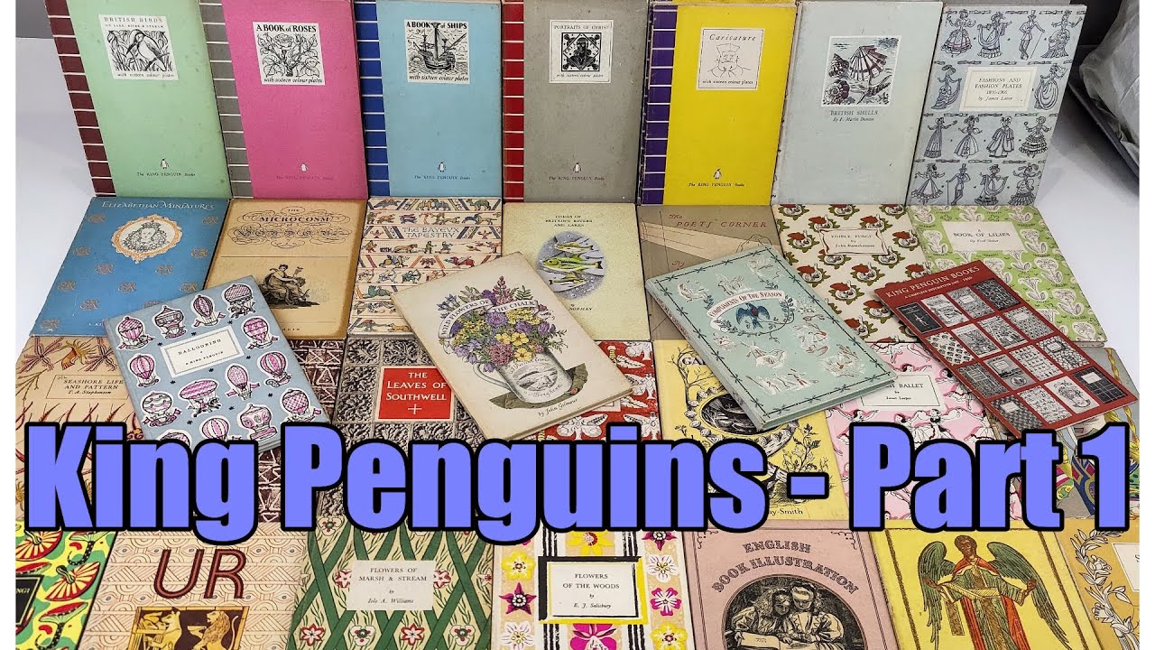 Vintage - King Penguin - Penguin Books - Part 1 - K1 to K38 - Beautiful Hardbacks!