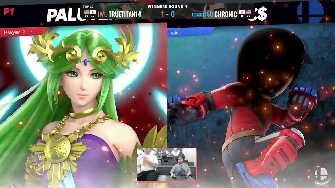 Illinois State Smash Weekly #295 | Winners Round 1: TrueTitan14 (Palutena) vs. chronic (Mii Brawler)