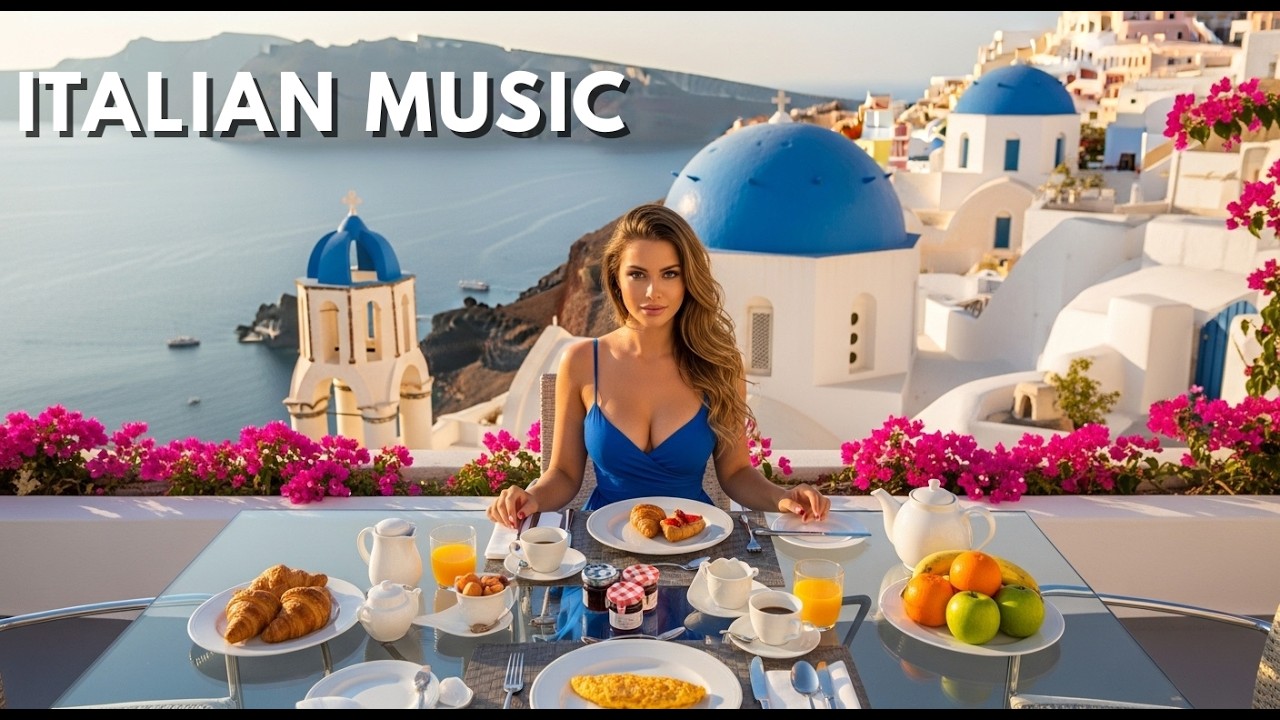 🎶 Italian Vibes & Mediterranean Dreams 🎶 2+ Hours Scenic Amalfi Coast for Morning Relaxation