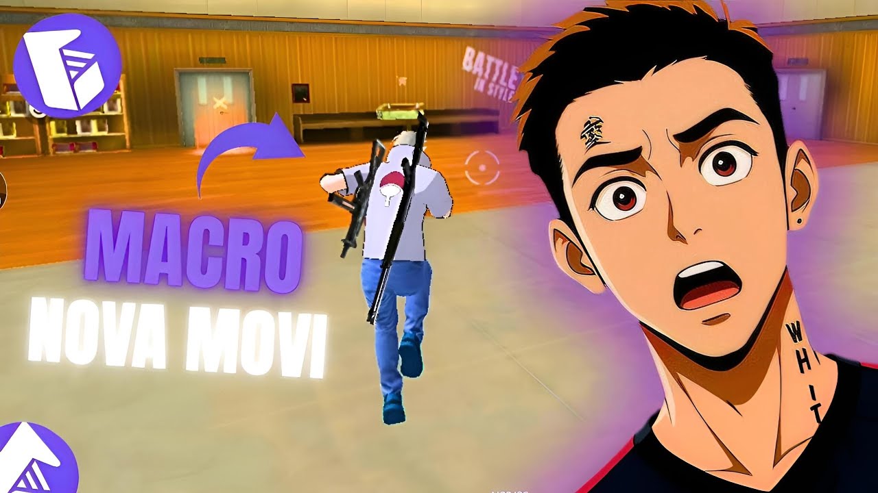 COMO FAZER O MACRO DA NOVA MOVI DO SOCO NO GG MOUSE PRO !! Mobilador 😮🔥 Teclado e Mouse no Celular