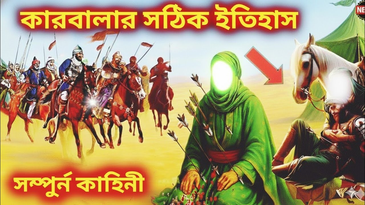 কারবালার সেই হৃদয়বিদারক সঠিক ইতিহাস | Karbala History | রহমতের ছায়া