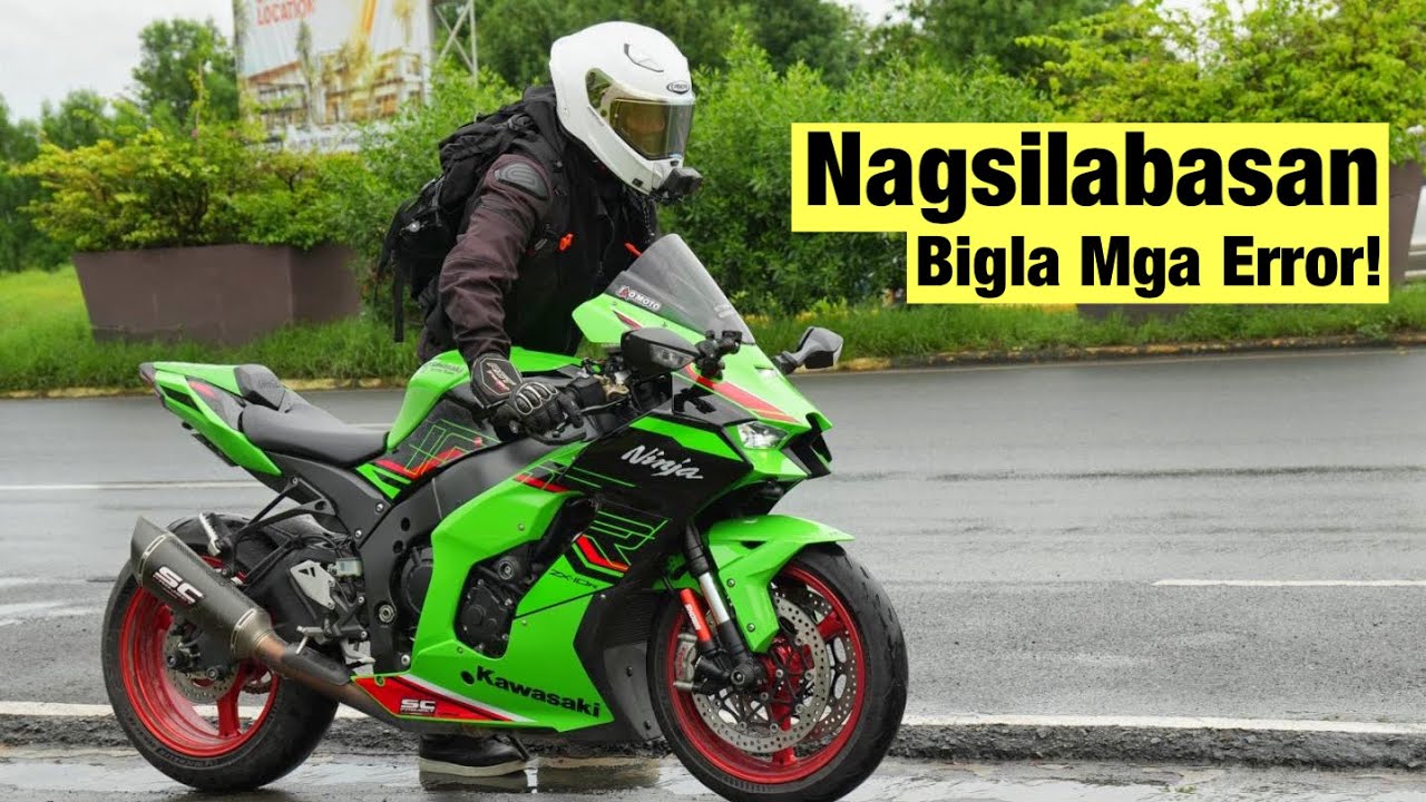 Nagloko Kawasaki ZX10R Ko Habang Nasa Daan