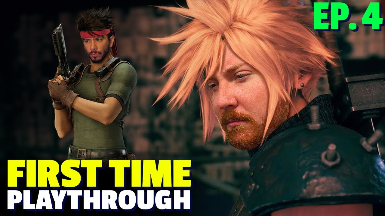 Mike Looks For A Dress In The Wall Market (FF7 Remake Part 4)