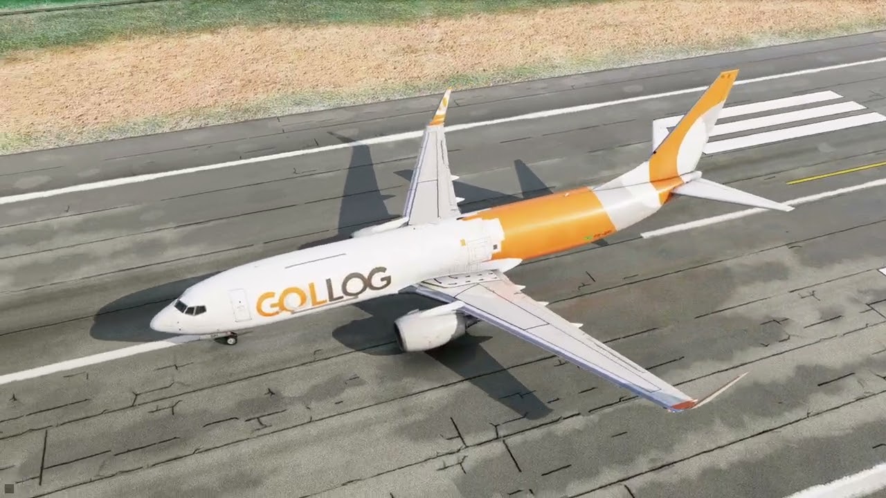 POUSANDO EM RIO BRANCO / 737-800 ZIBO MOD / GOLLOG / X-PLANE 12 / MAP ANHANCEMENT / A PILOT´S LIFE