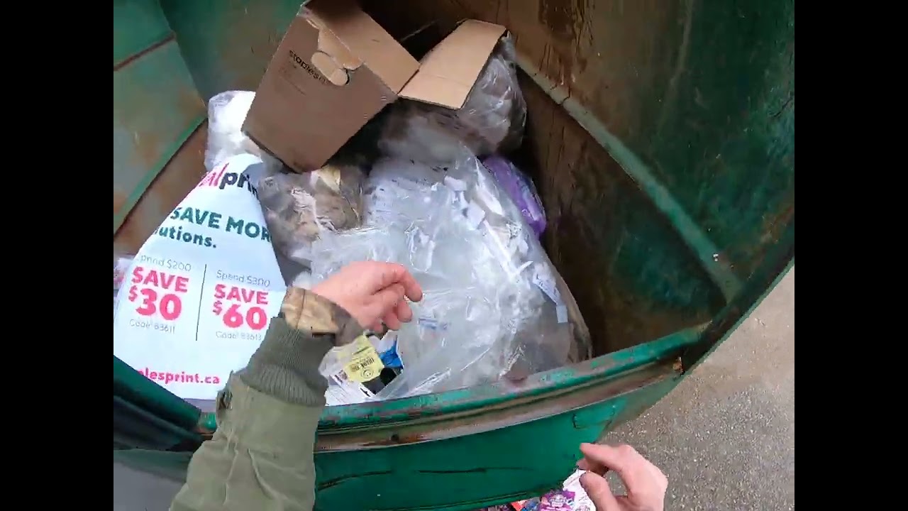 Hoje fui no Dumpster da Staples 