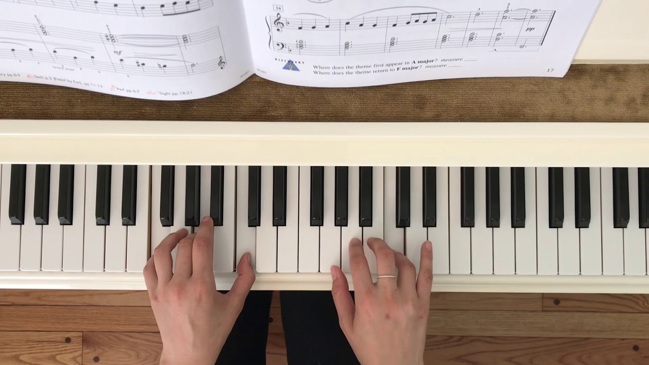 Morning [Easy Piano] - Edvard Grieg (Faber Piano Adventures Level 3A Lesson Book)