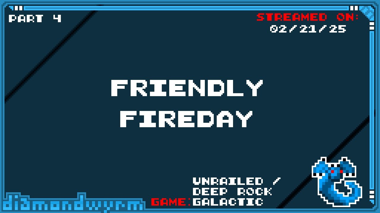 VOD 2/21/25 - Friendly Fireday - FInishing Unrailed before Finishing my Tutorial Quests in Deep Rock