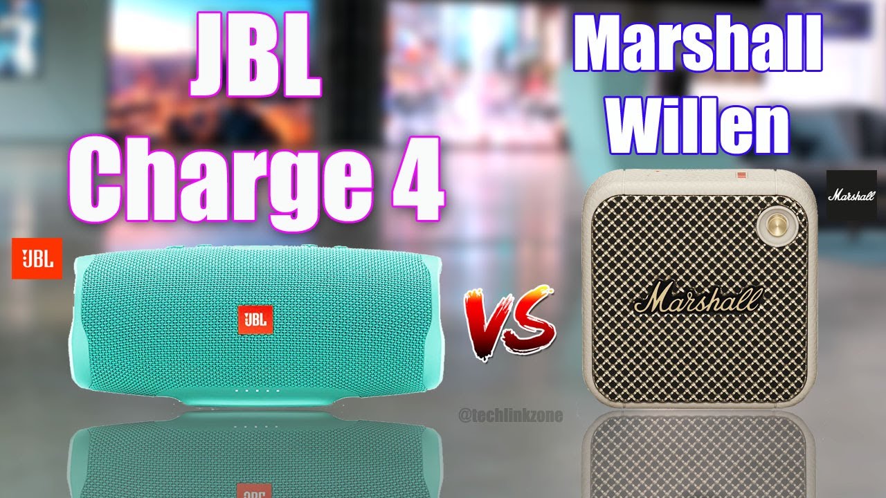 JBL Charge 4 vs Marshall Willen Comparison