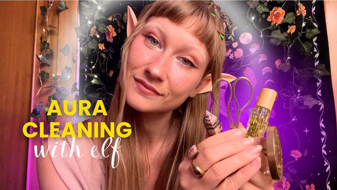 ASMR Aura Cleansing for Sleep (Energy Brushing & Deep Relaxation)