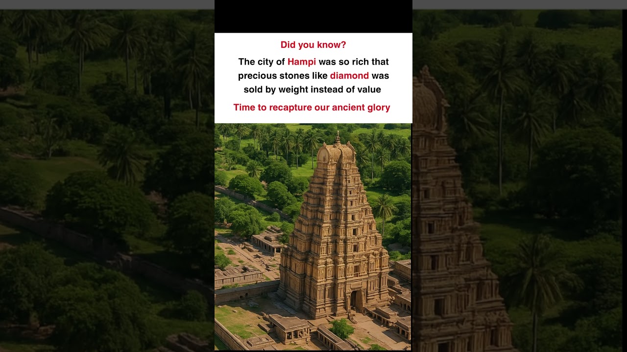 Hampi was one of the world’s richest cities? 