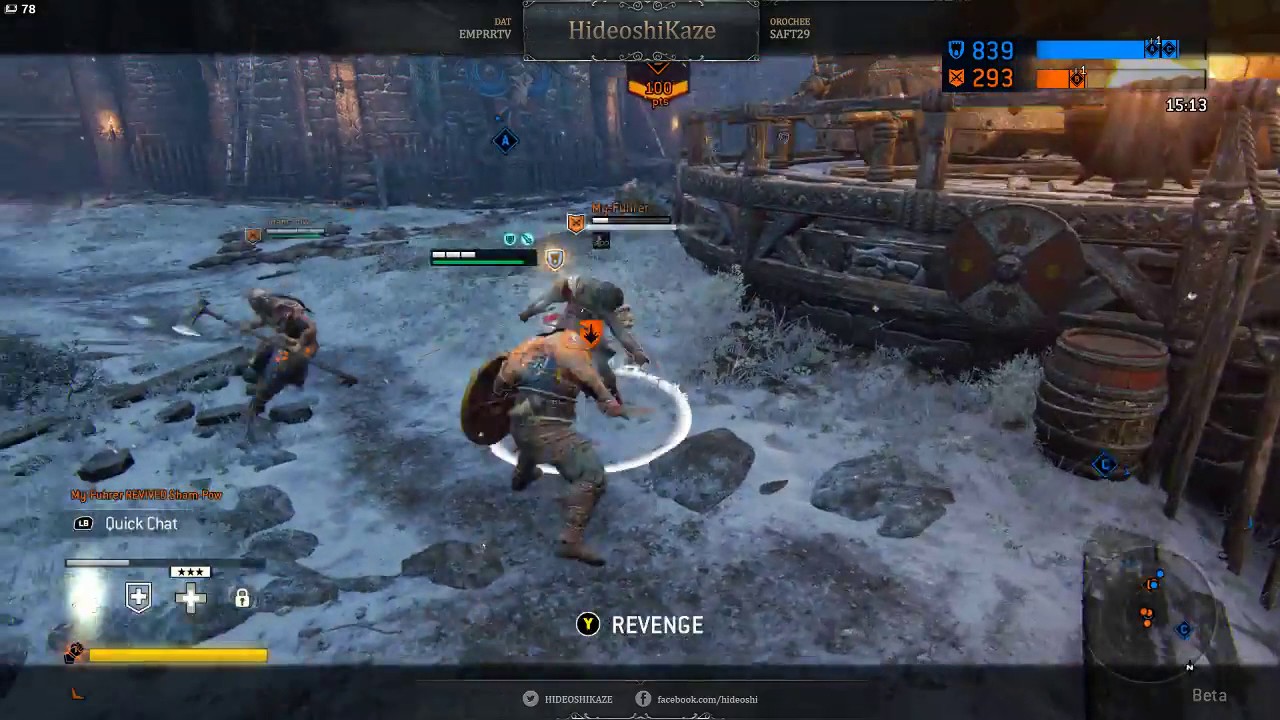 The way of the Outnumbered fight.