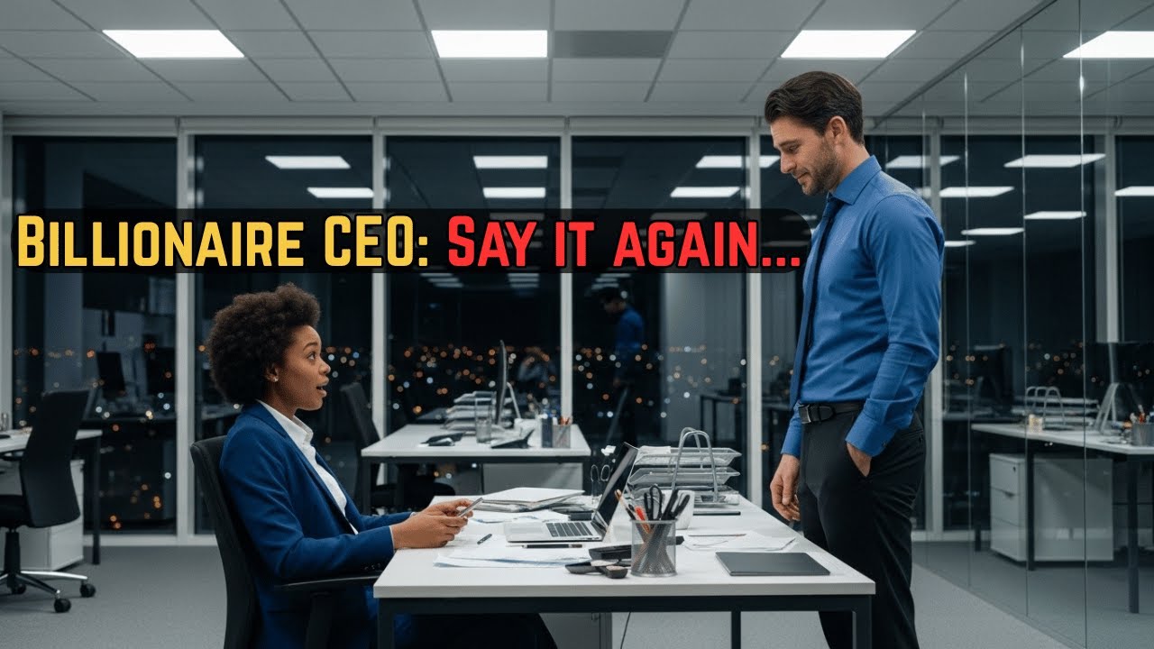 She Accidentally Sent “I Miss You” to the Billionaire CEO — CEO Stopped at Her Desk and Whispered,