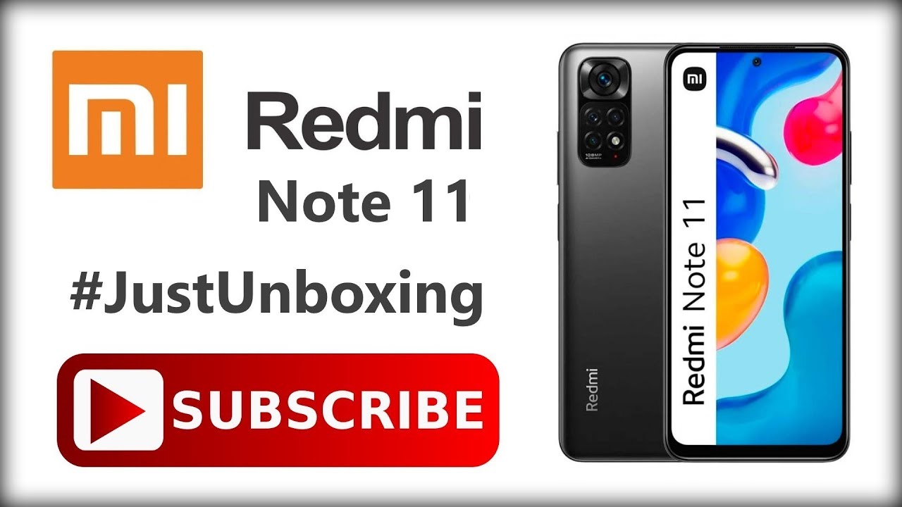 Xiaomi Redmi Note 11 Graphite Gray | 2022 Model | Dual SIM | 64 GB | 4 GB Ram | #Unboxing