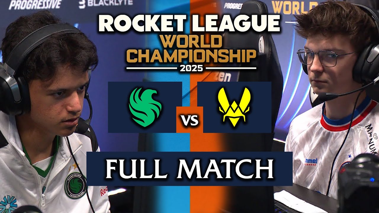 [ПОЛНЫЙ МАТЧ] Falcons против Vitality | Чемпионат мира RLCS 2025