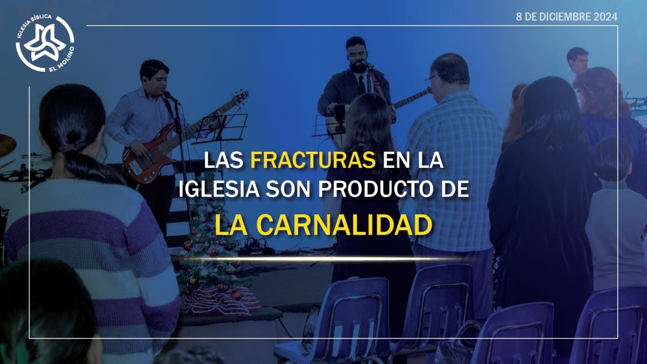 Las fracturas en la iglesia son producto de la carnalidad - Pastor Manuel Puerto
