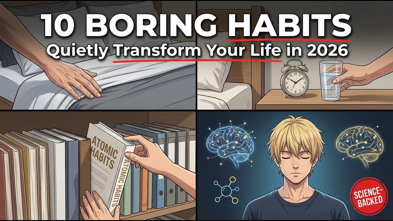 10 Boring Habits that Quietly Will Transform Your Life in 2026 Science Backed