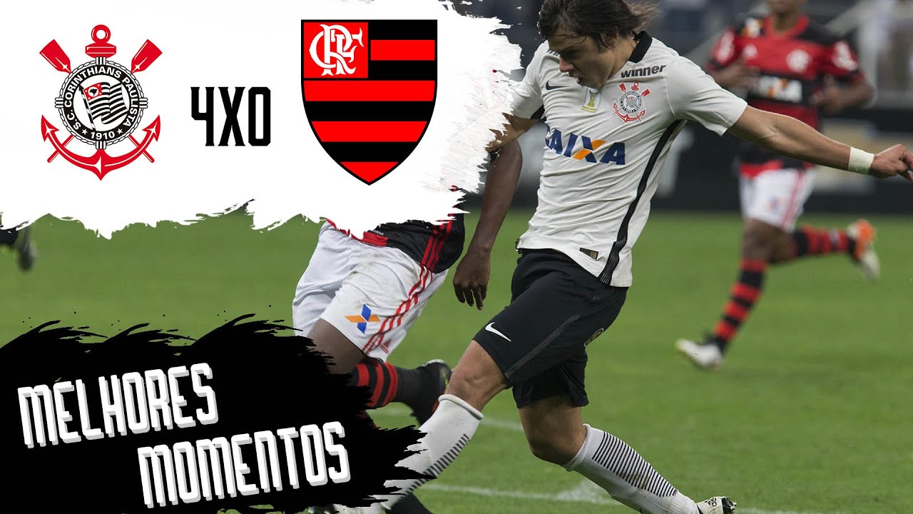 Corinthians 4x0 Flamengo - Melhores Momentos - Brasileirão 2016