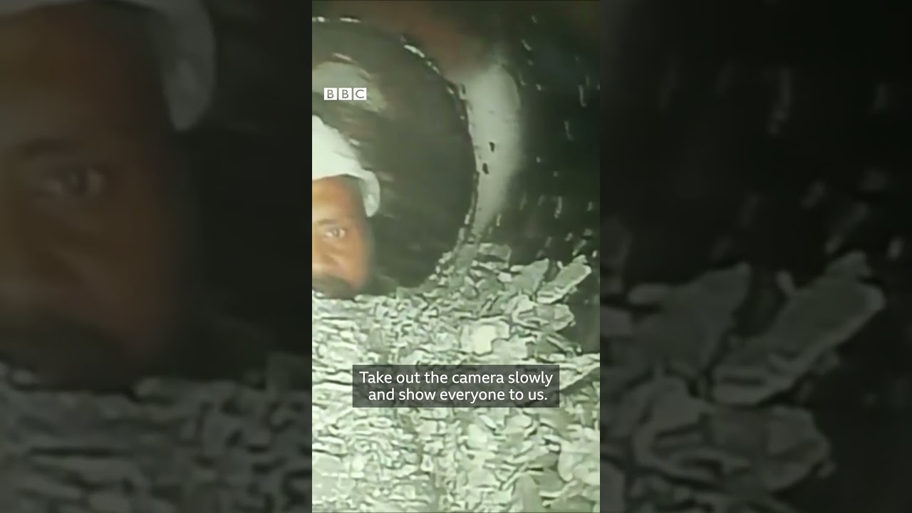 Watch first video of trapped tunnel workers in #Uttarakhand. #Tunnel #India