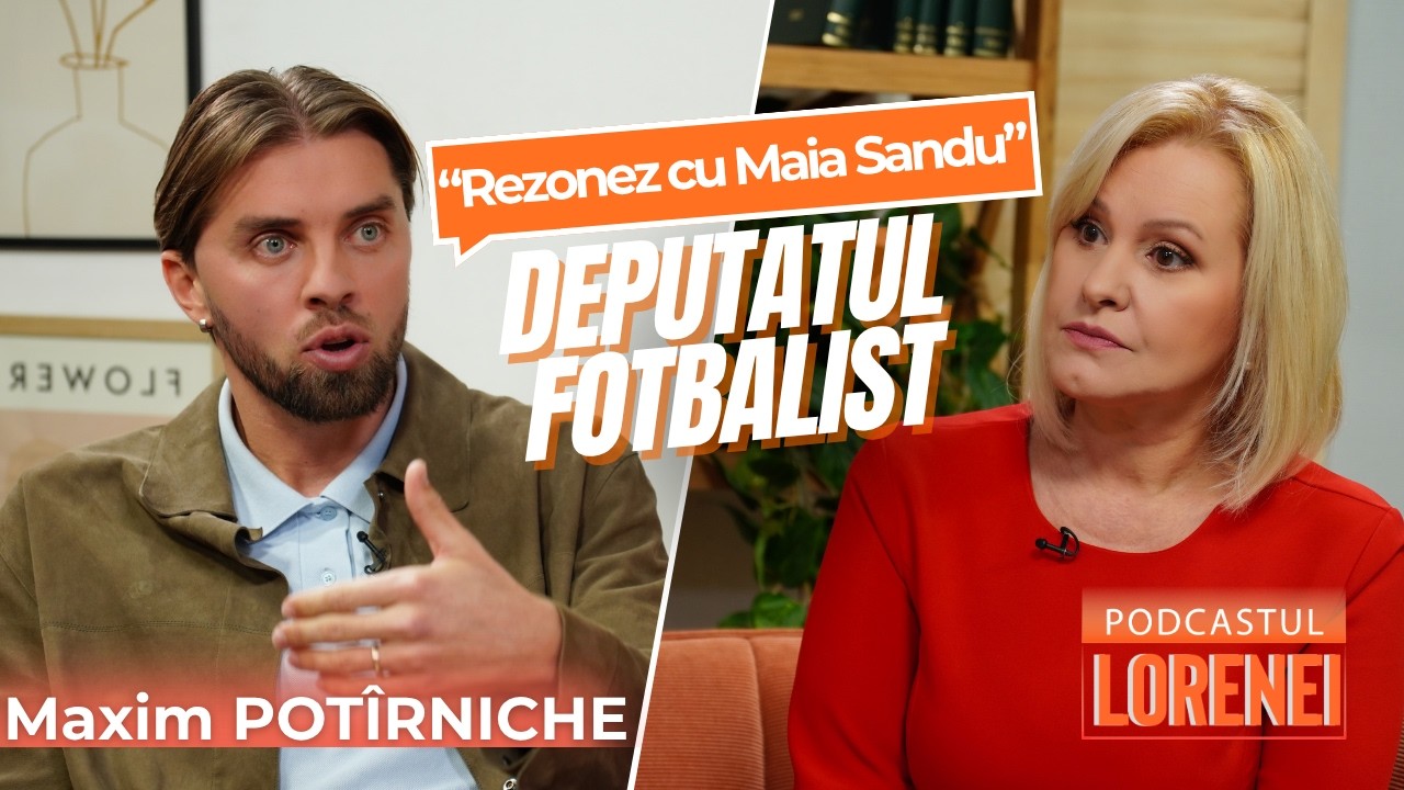 Podcastul Lorenei #9 Maxim Potîrniche: Întâlnirea cu Maia Sandu. Gușan și Sheriff. Rolul bisericii