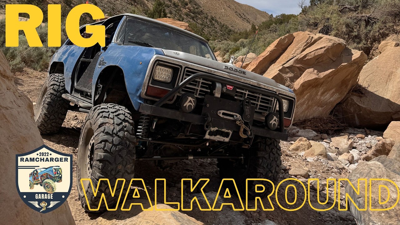 '83 Ramcharger Built to Crawl - Walkaround