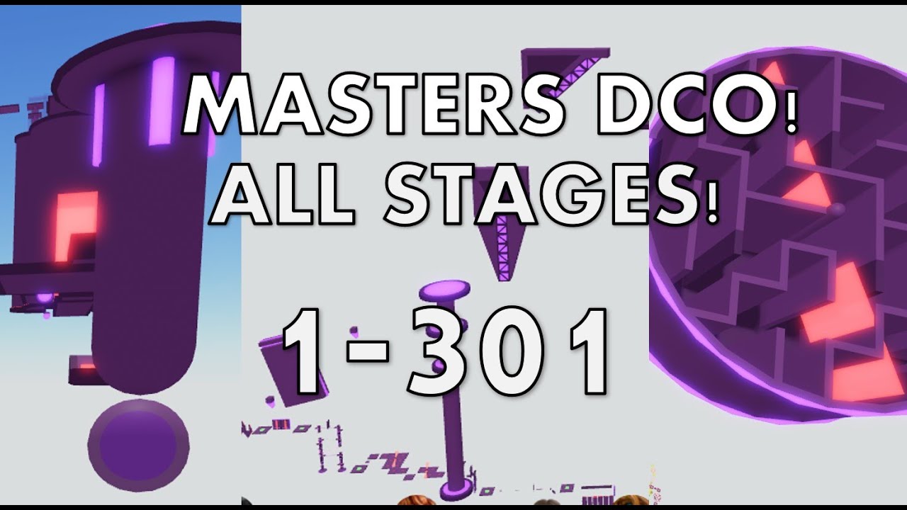 Master's Difficulty Chart Obby | ALL STAGES [1-301]