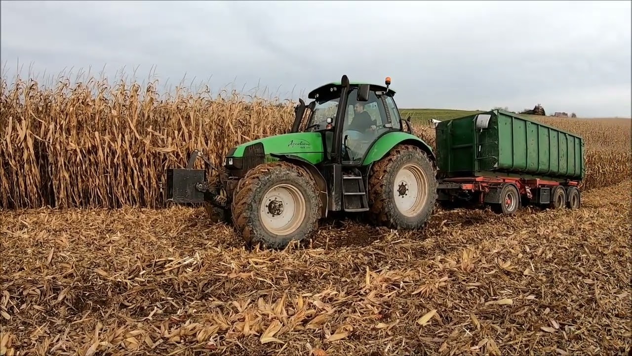 Akcja kukurydza 2022//Wtopa//Deutz nie dał rady