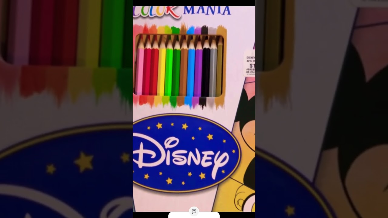 Colormania byDisney #disney #inspiration #coloring #beginners #noob watch fast paced on my channel