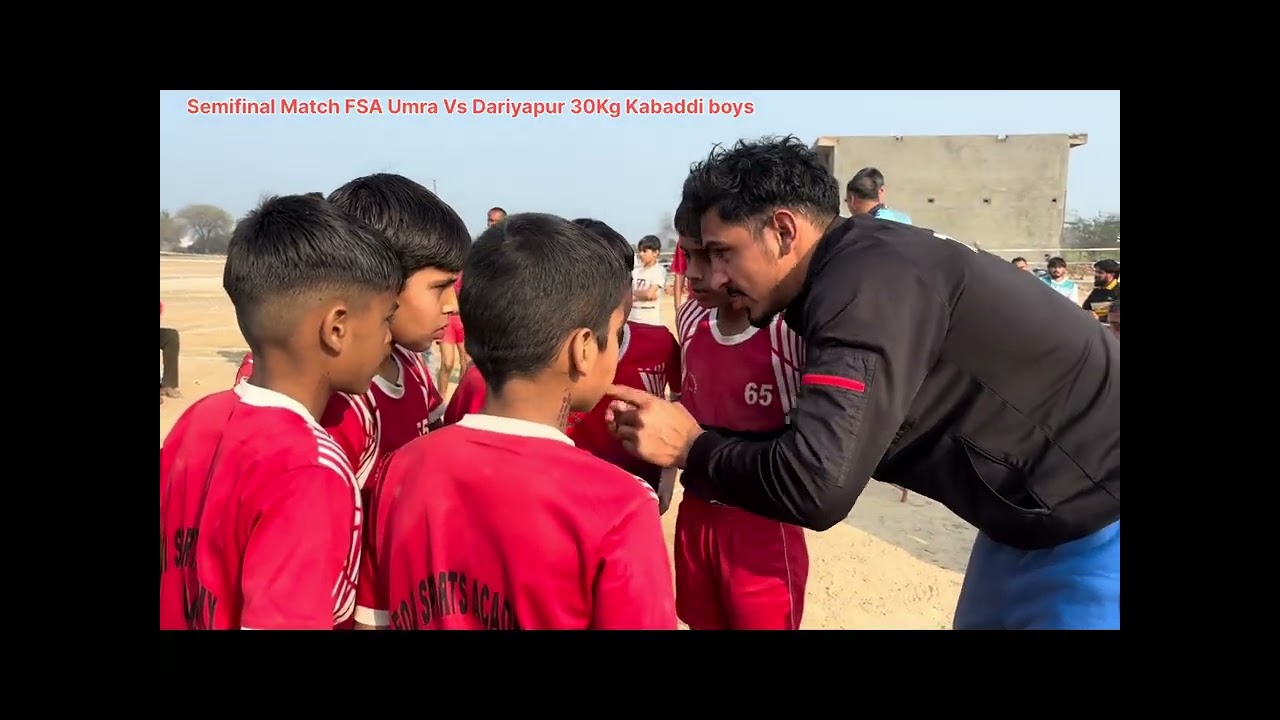 Semifinal Match Kabaddi FSA Umra Vs Dariyapur #kabaddi #top #supertackle #shot #editing#learning#ram