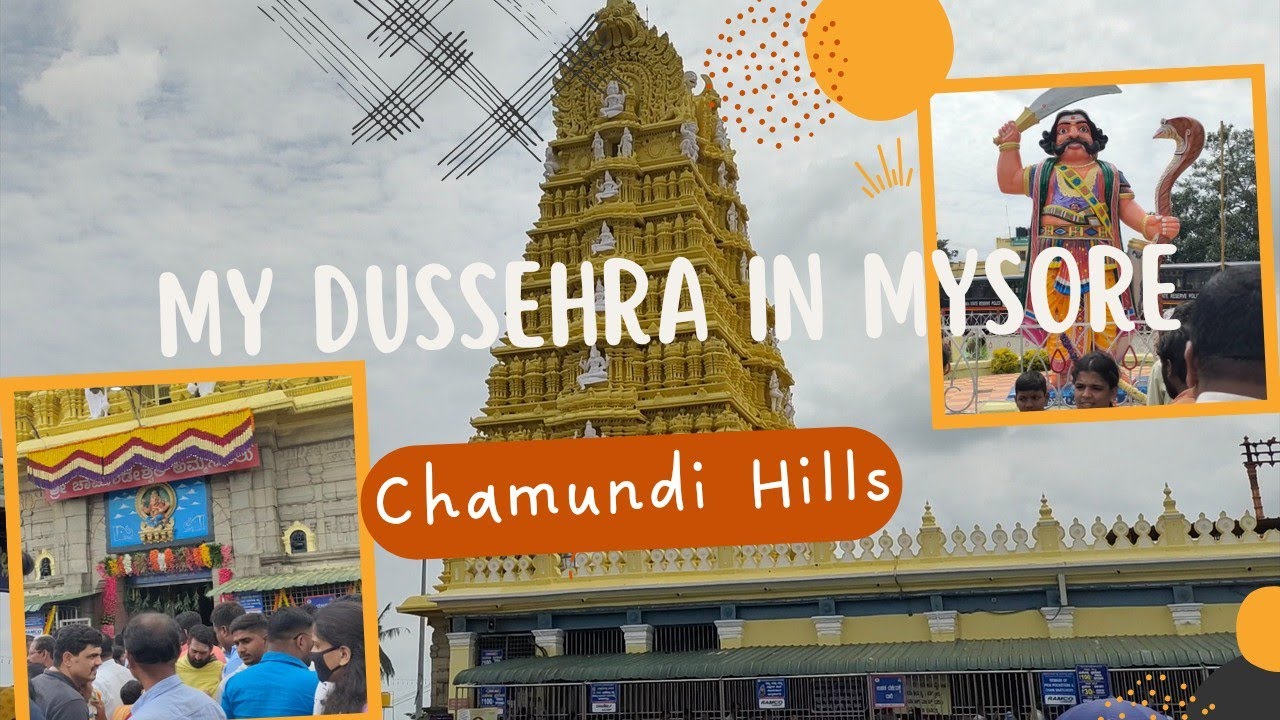 Dasara Celebrations in Mysore Part 3. Chamundi Hills, Aerial View Mysore. #mysore#dasara#celebration