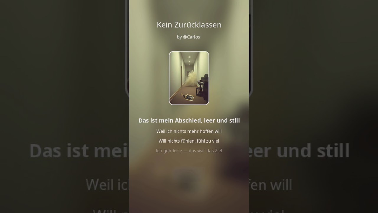 Kein Zurücklassen 
