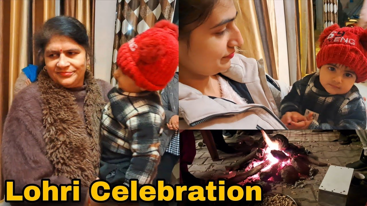 Colony me huya Lohri ka celebration🎊😃| Humne bhi Mnayi Lohri aur lagayi dhuni🔥|The Priya Vlogs 