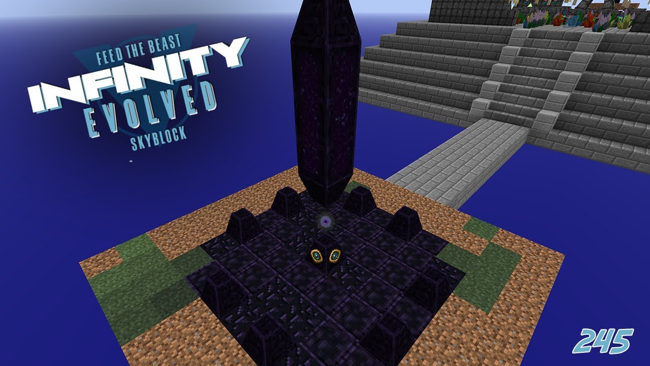 Wir haben ein Eldritch Portal! 🎓 FTB Infinity Evolved Skyblock #245