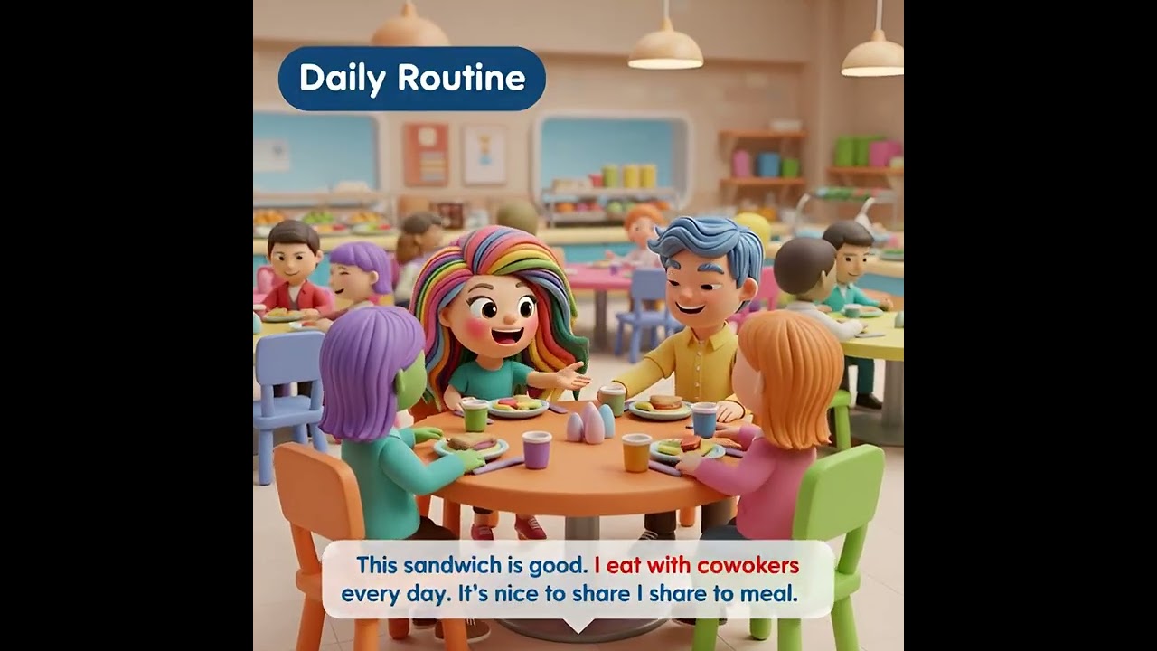 초급 영어 – 하루 일과 표현 완전 정리 | Beginner English – Daily Routines