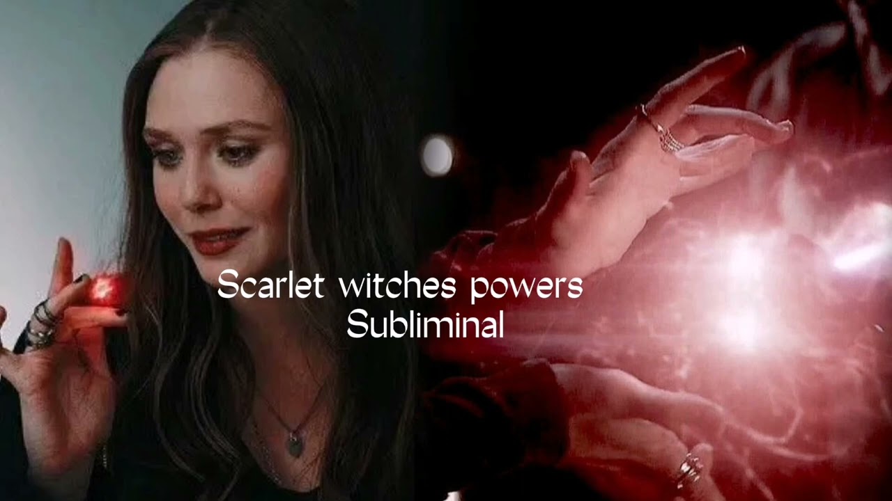 - Wait arent u scarlet witch? - {Scarlet witch subliminal} |POWERFUL + mini booster!