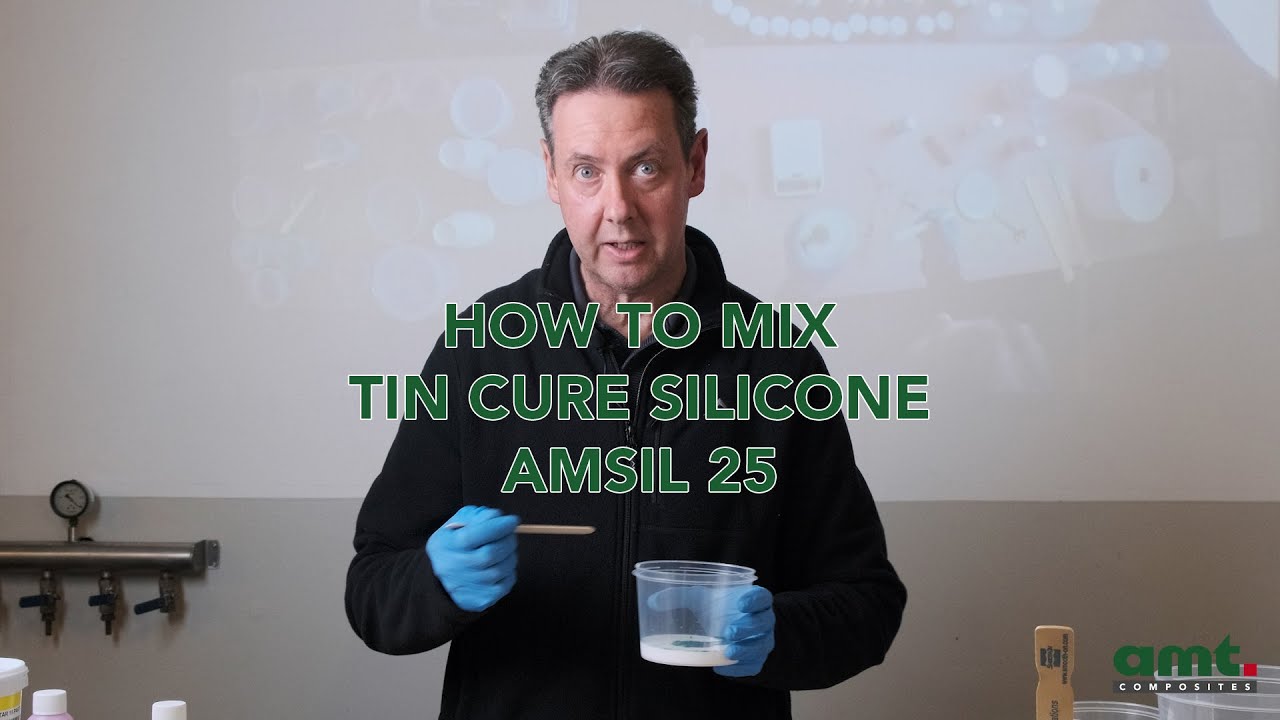 How To Mix Tin Cure Silicone - Amsil 25