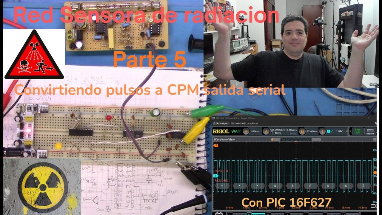 [Red sensora de radiacion] Parte 5, contador de pulsos