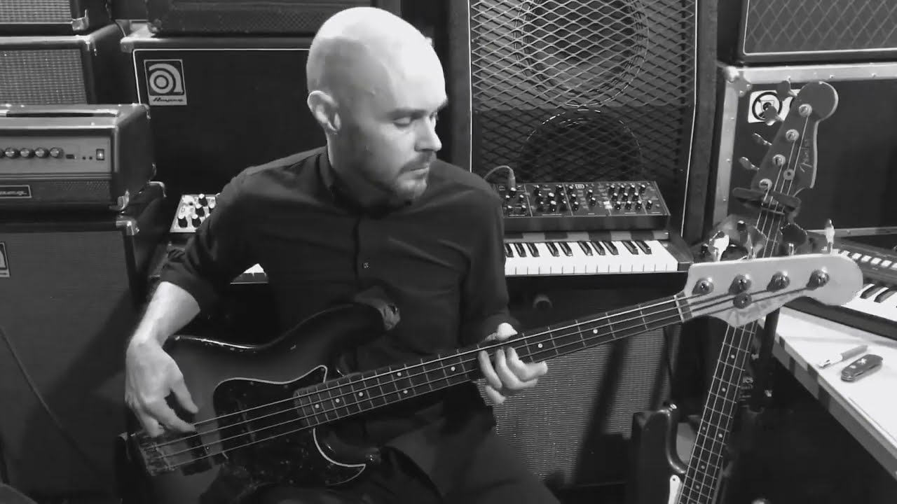 AFI - The Prayer Position (Bass playthrough by Hunter Burgan)