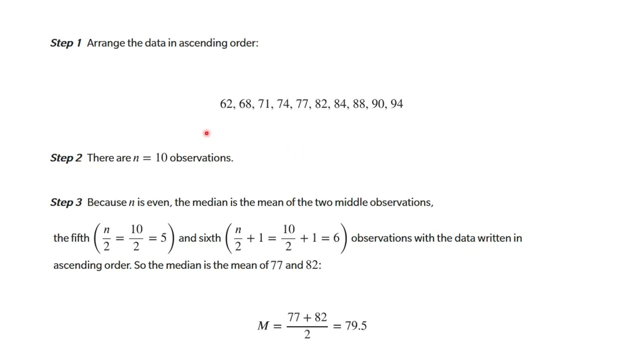 Lecture 2.3 1635 Measures of Center