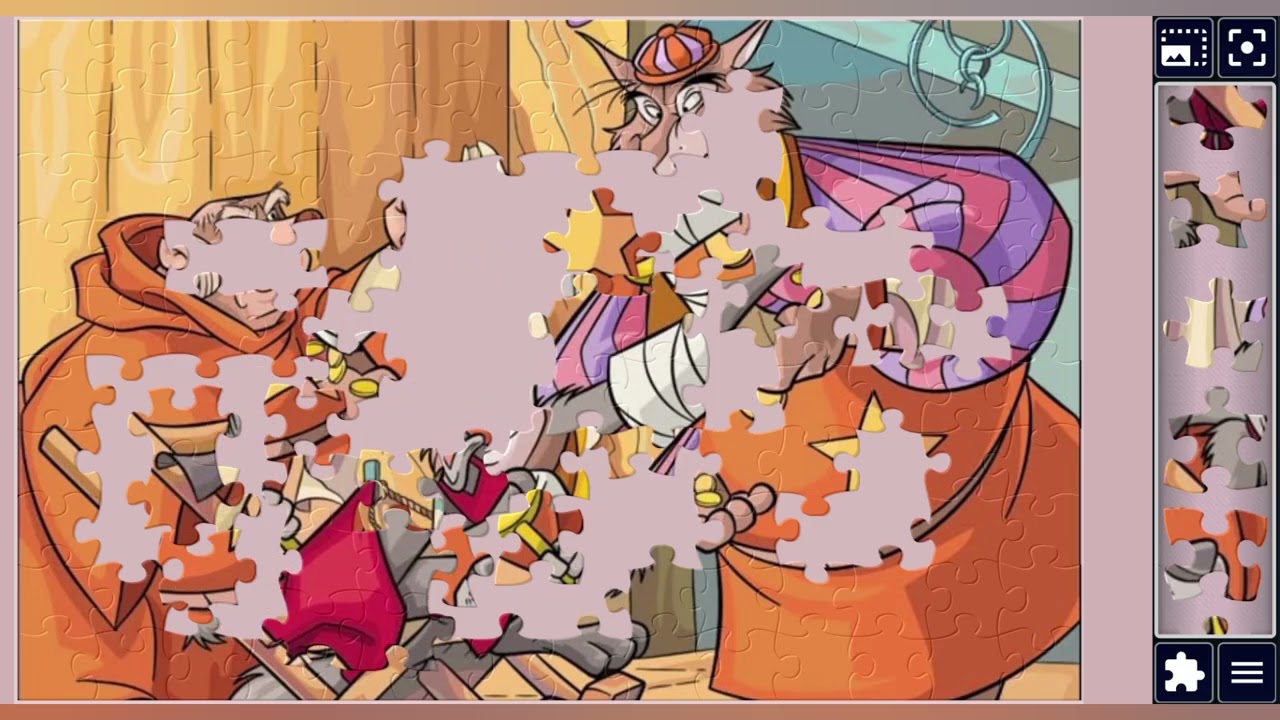 Superhero Wolf's Golden Reward🦫🦊🐺✨️🪄//jigsaw puzzles🧩//jigsaw puzzles journey🧩//puzzlesArt🧩🧩//