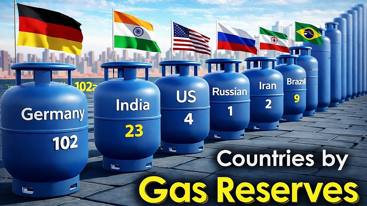 Countries by Natural Gas Reserves 2026