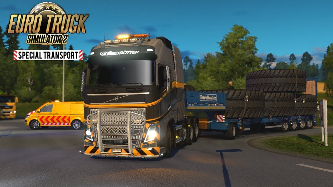 TRASPORTO GOMME ENORMI A OSLO! #26 - DLC SPECIAL TRANSPORT - EURO TRUCK SIMULATOR 2 - GAMEPLAY ITA