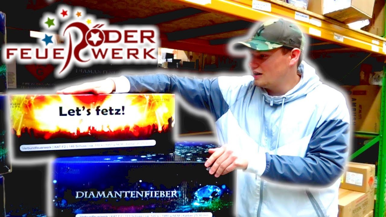 LAGERTOUR bei Röder Feuerwerk 😍 EXTREM viel Feuerwerk 🎆