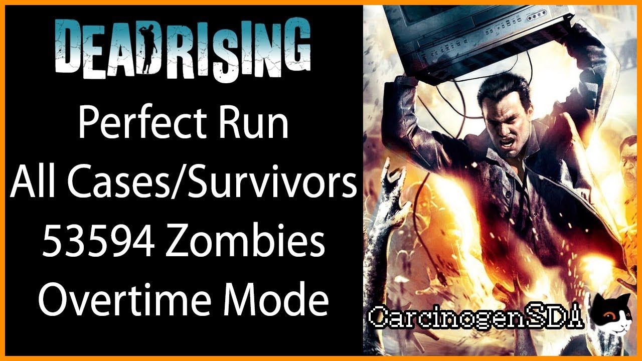 [No Commentary] Dead Rising (PC) - Perfect Run (All Cases, All Survivors, 53594 Zombies, Overtime)