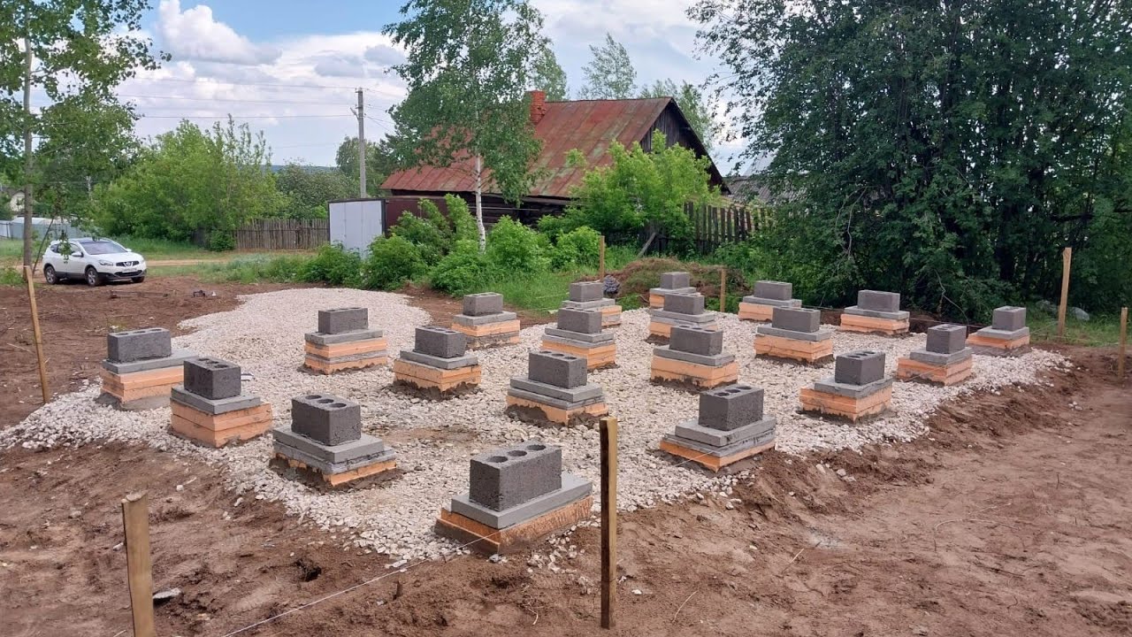 Как я построил фундамент для каркасного дома за 100 тыс. руб. Фундамент из ЭППС.
