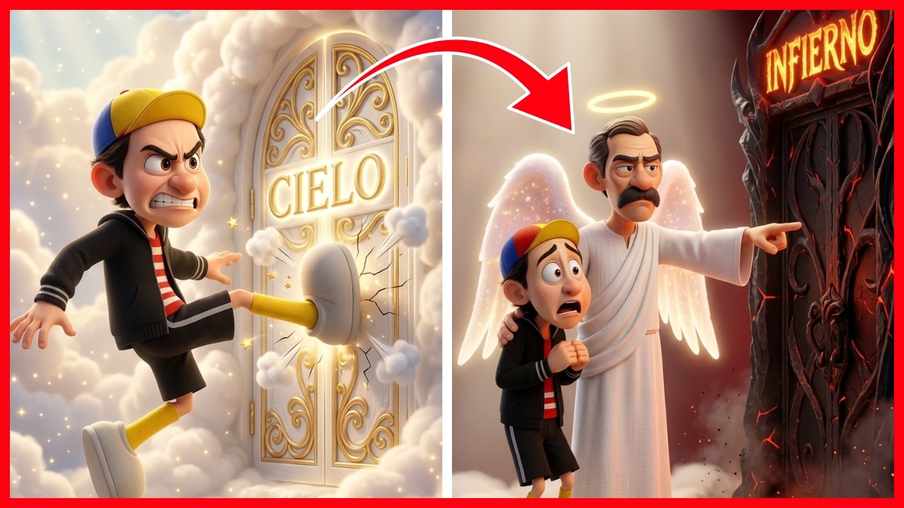 CHAVITO VISITA el CIELO... 💔😭 ¡NO IMAGINAS a QUIÉN ENCONTRÓ! 😱 --Compilación Completa #15